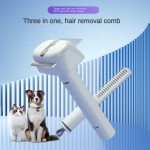 Pet Hair Removal Comb Factory - 3 in 1 Anti Flea Stainless