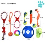 Dog Chew Toy Supplier - 10 Pack Teething Cotton Rope