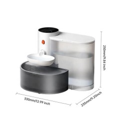 Smart Pet Fountain Supplier - No Filter Separate Tanks