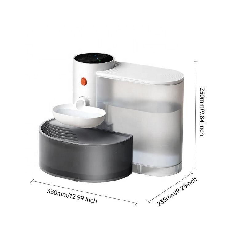 Smart Pet Fountain Supplier - No Filter Separate Tanks