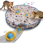 Smart Cat Toy Ball Supplier - Rechargeable LED Interactive