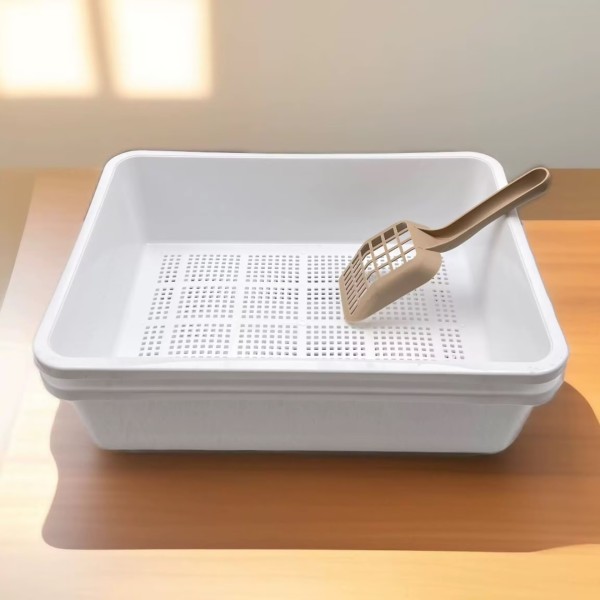 双层猫砂盆供应商-铲子网盘易清洁