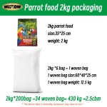 Parrot Food Supplier - OEM Premium Grain Fruit Mix