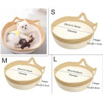 Cotton Rope Pet Bed Manufacturer - Handmade Woven Cat Ear
