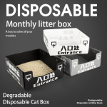 Cat Travel Litter Box Manufacturer - Disposable Foldable Large