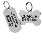 Pet Name Tag Manufacturer - Personalized Stylish Engraved