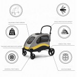 Dog Stroller Factory - Large Jogger 4 Wheels Storage