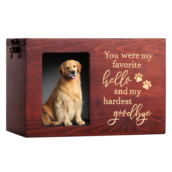 Handcrafted Pet Urn Manufacturer - Wooden Ashes Keepsake Box