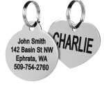 Pet Name Tag Manufacturer - Personalized Stylish Engraved