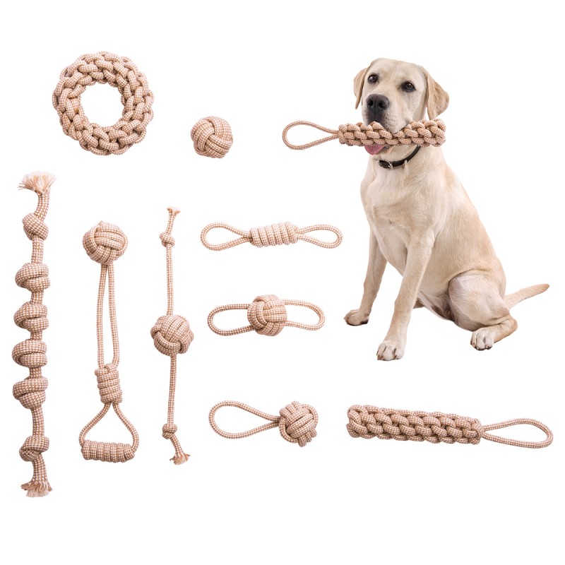 Pet Toy Set Manufacturer - Wholesale Cotton Rope Knot