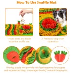 Dog Snuffle Mat Factory - Large Grass Carrot Sniffing