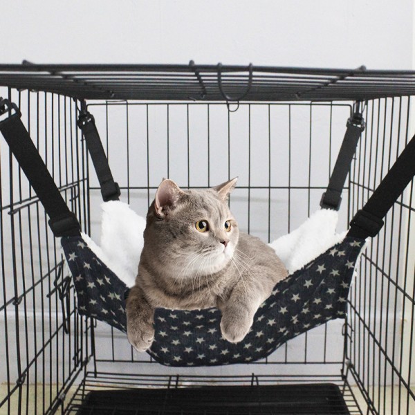 Cat Hammock Factory - Double Sided Plush Adjustable