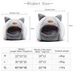 Winter Pet Bed Factory - Warm Washable Semi Enclosed