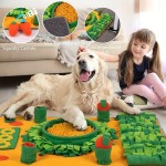 Dog Snuffle Mat Factory - Large Grass Carrot Sniffing