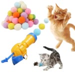 Cat Ball Launcher Manufacturer - Interactive 100 Pom poms
