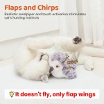 Flapping Sandpiper Cat Toy Supplier - USB Rechargeable Lifelike