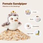 Interactive Sandpiper Toy Factory - USB Rechargeable Engaging