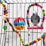 Bird Toy Set Factory - Colorful Swing Chewing Hanging