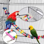 Bird Toy Set Factory - Colorful Swing Chewing Hanging