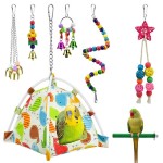 Bird Toy Set Factory - Colorful Swing Chewing Hanging