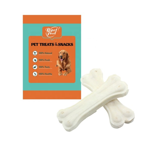 Twisted Chew Sticks Supplier - Cowhide Double Color Natural Twisted Rawhide Chew Sticks