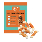 生皮骨厂家-软生皮无狗咬胶骨鸡包裹钙骨