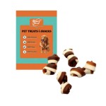 Cowhide Roll Factory - Pet Treat Health Chewy Low Fat Two-Tone Cowhide Roll Pet Snacks