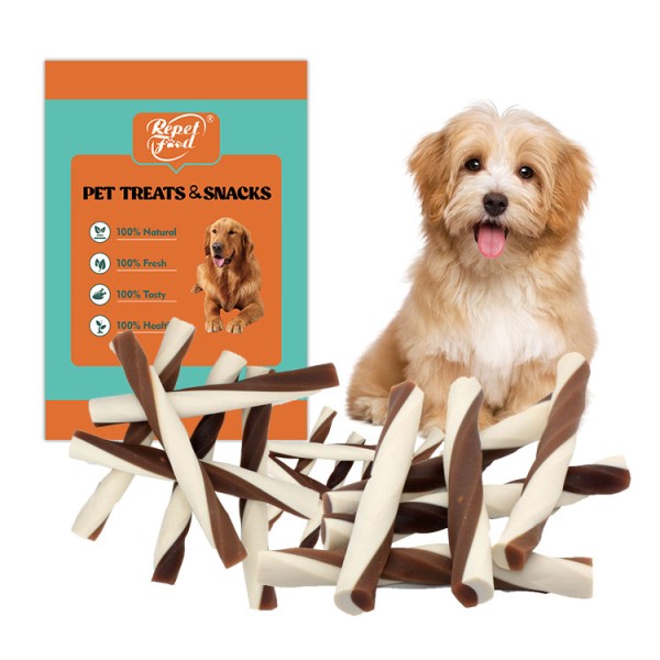 Twisted Sticks Factory - Chewy Treat Dog Snacks Twisted Sticks Chews Bully Sticks