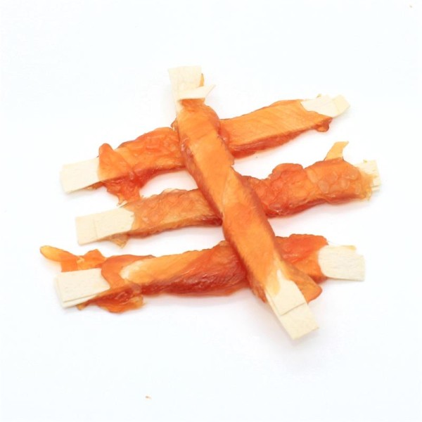 Dental Care Snacks Manufacturer - Chicken Meat Wrapped Dental Care Dog Snacks Chicken Treats