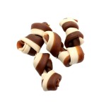 Cowhide Roll Factory - Pet Treat Health Chewy Low Fat Two-Tone Cowhide Roll Pet Snacks
