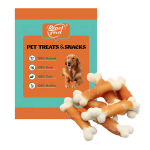 生皮骨厂家-软生皮无狗咬胶骨鸡包裹钙骨