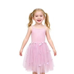 Baby Girl Summer Dress Manufacturer - OEM 3D Butterfly Dress up Dress for Girls