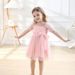 幼儿女童连衣裙工厂-批量夏季蕾丝休闲连衣裙