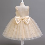 女婴连衣裙供应商-厂家批发高品质花卉刺绣裙配发带