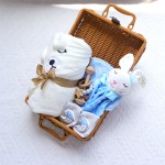 婴儿礼盒供应商-厂家批发动物柔软毯子沐浴礼品套装