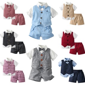 儿童泳装工厂-批量可定制OEM服务全身婴儿围兜