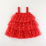 女童公主礼服供应商-厂家批发多层薄纱芭蕾舞裙夏季连衣裙