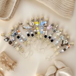 婴儿摄影道具工厂-可定制棉纱毯和钩编动物摇铃套装