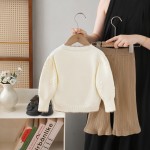 女童上衣工厂-批量夏季单肩纯色棉质背心T恤给女孩