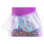 女童体操连体衣工厂-批量连体舞服尼龙氨纶芭蕾舞裙