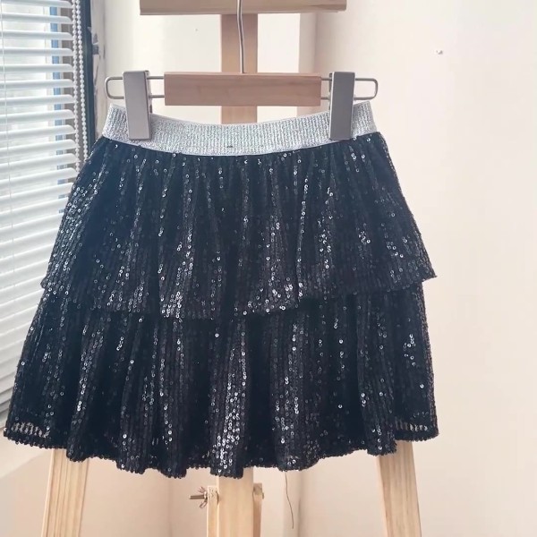 女童芭蕾舞裙工厂-批量实惠亮片夏季裙子给女婴