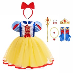 Girls Princess Dress Manufacturer - OEM Sweet Summer Cartoon Pattern Green Elf Dress