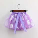 女婴连衣裙工厂-批量荷叶边袖夏季生日花卉薄纱公主裙