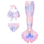 儿童美人鱼泳装供应商-厂家批发美人鱼尾泳装公主服装给女孩