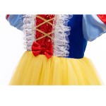 女童公主裙厂家-专业OEM代工甜美夏季卡通图案绿色精灵裙