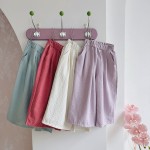 女童裤子供应商-厂家批发糖果纯色休闲长裤用于夏季儿童