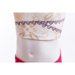 儿童泳装套装厂家-专业OEM代工派对印花公主比基尼套装用于角色扮演