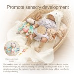 婴儿送礼礼盒厂家-专业OEM代工奶嘴夹围兜袜子毯子摇铃玩具套装