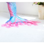 女童泳装厂家-专业OEM代工公主美人鱼尾海滩装给儿童