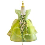 圣诞婴儿服装供应商-厂家批发实惠多层薄纱芭蕾舞裙套装给儿童